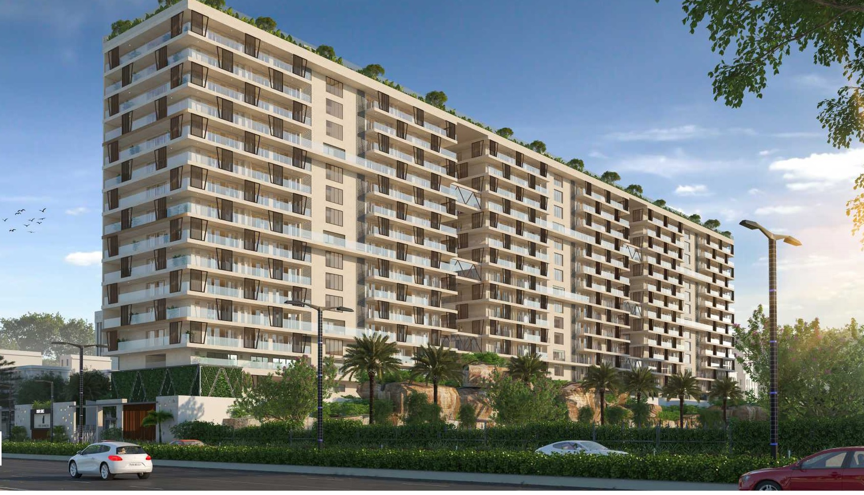GVK Sky City 1239, 63, 1/B, Raj Bhavan Road, Hyderabad Apartments